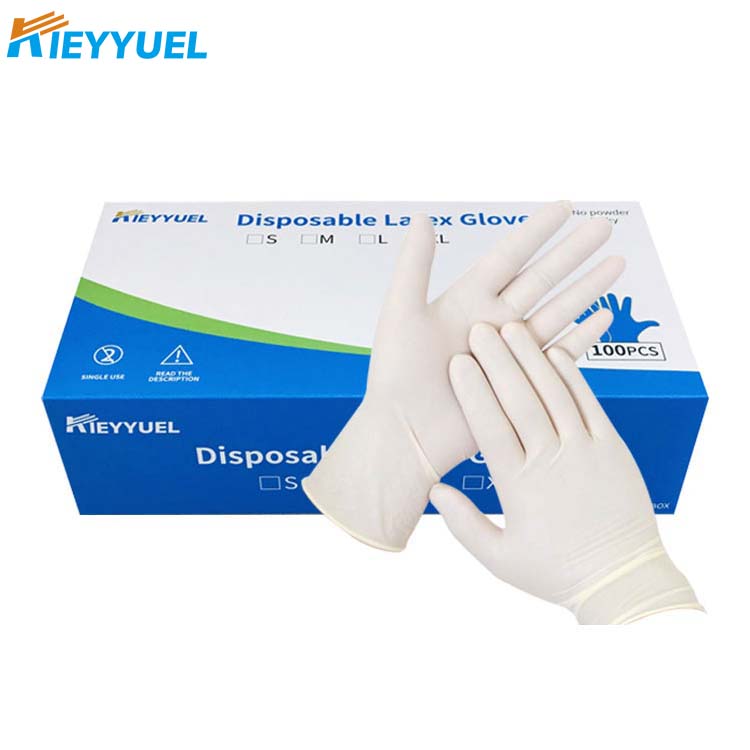 Luvas de Látex Descartáveis