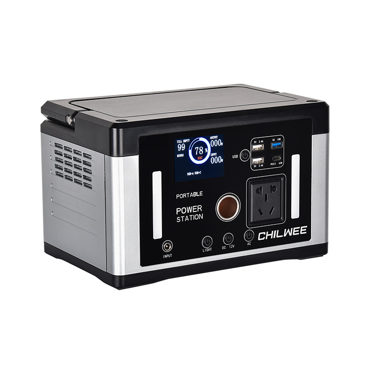 Gerador solar inteligente 700W para carregamento de iluminação de emergência