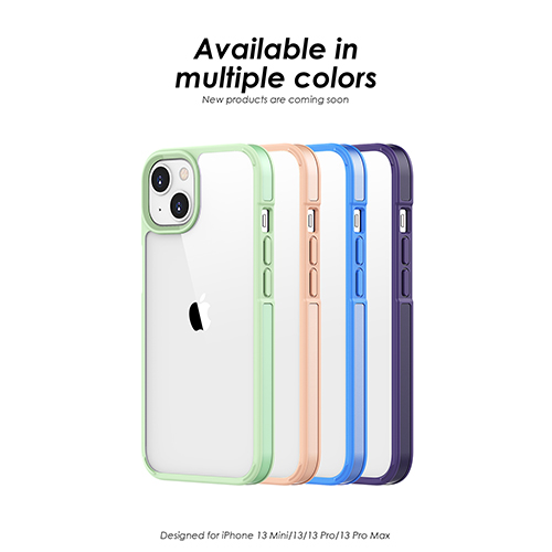 Capa de telefone para PC de TPU com borda de metal